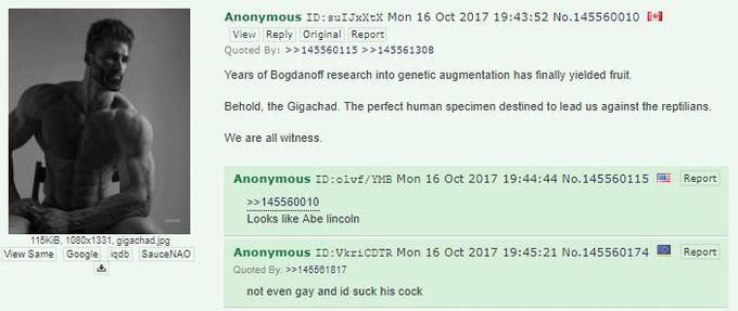 OG giga chad 4chan post